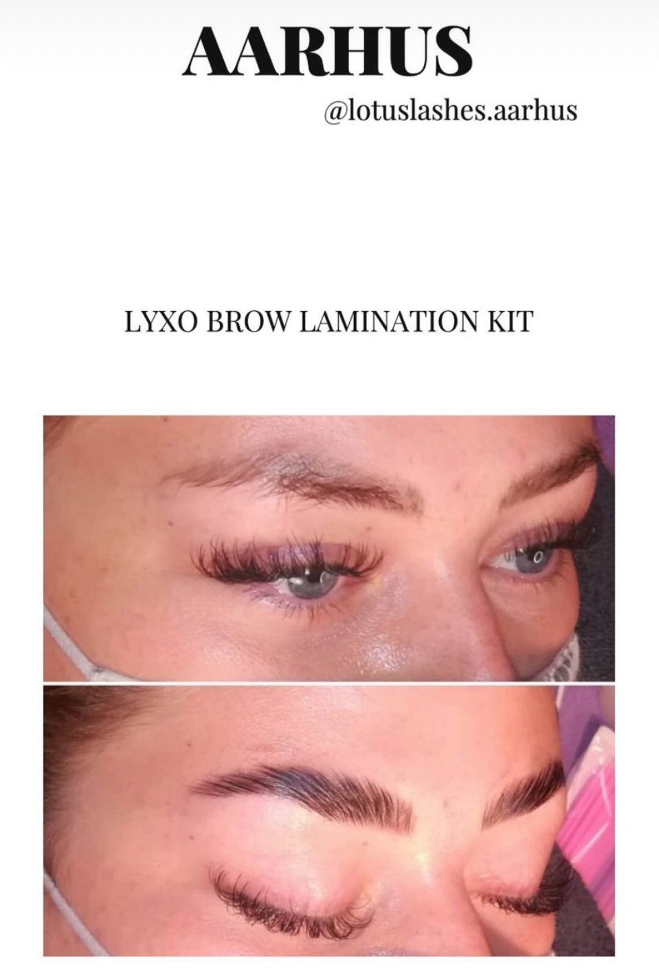 Brow Lamination Kursus (ONLINE)