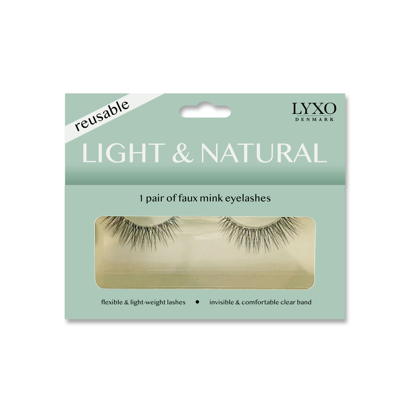 LIGHT &amp; NATURAL - false eyelashes 