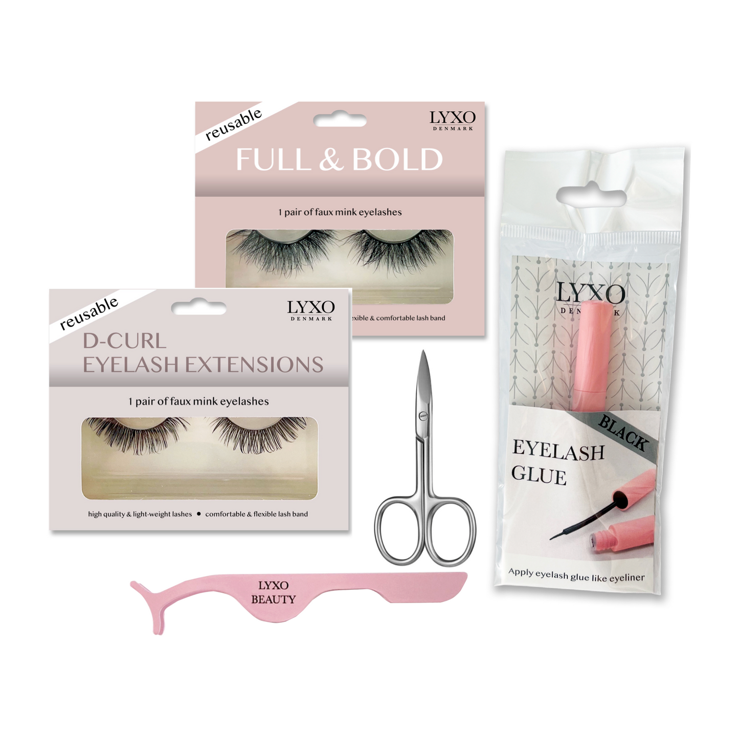 Strip lashes PRØVEPAKKE no. 4