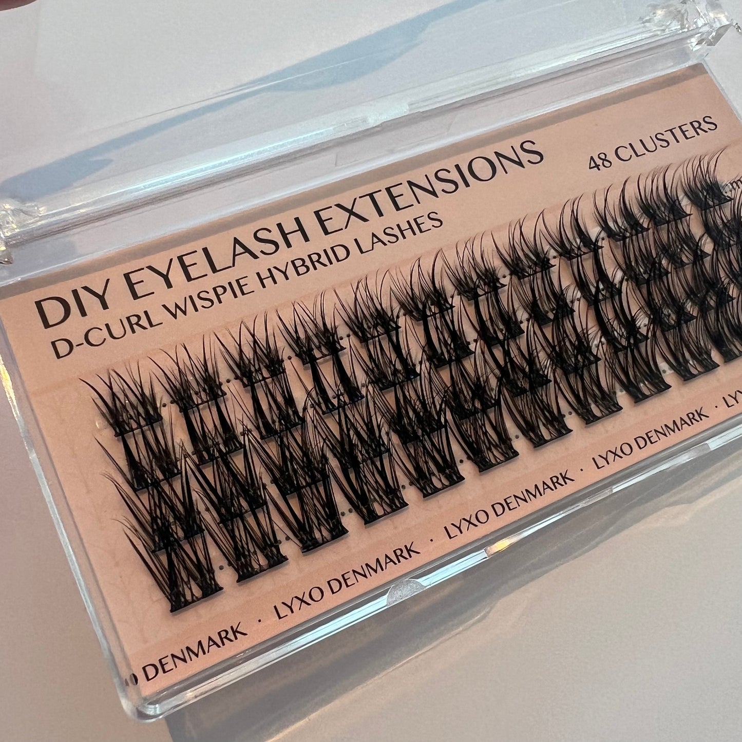 Wispie Hybrid D-curl Clusters/Lashes