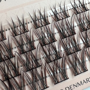 BRUNA Wispie Hybrid D-curl Clusters/Lashes