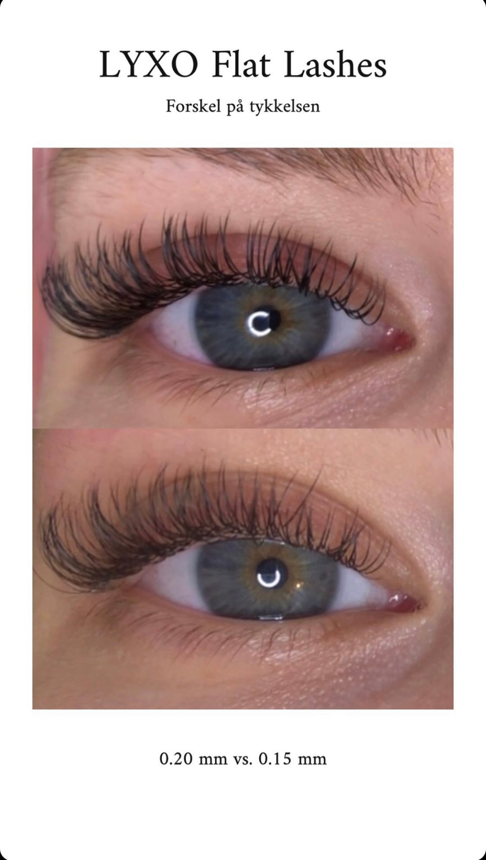 Flat Eyelash Extensions