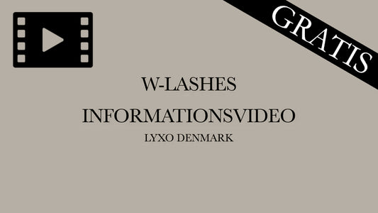 W-LASHES | GRATIS INFORMATIONSVIDEO
