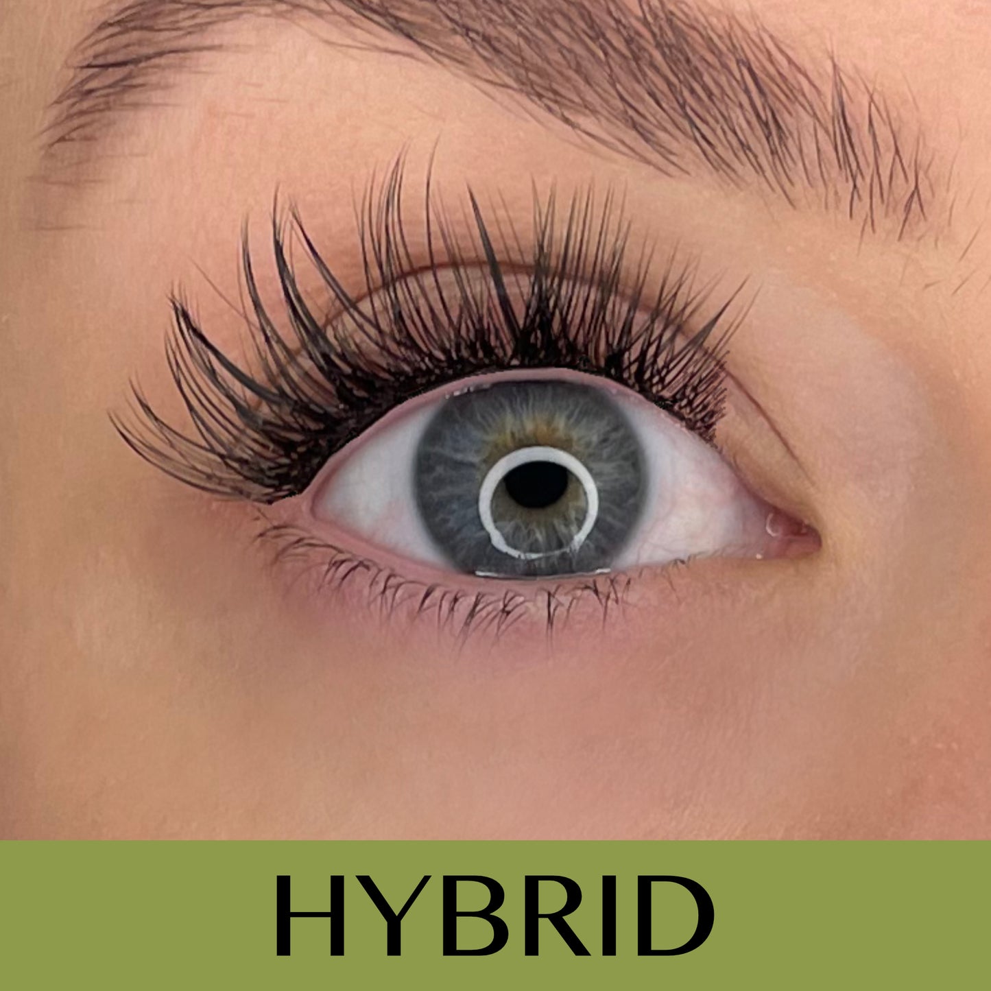 Hybrid C-curl 2.0 Clusters/Lashes