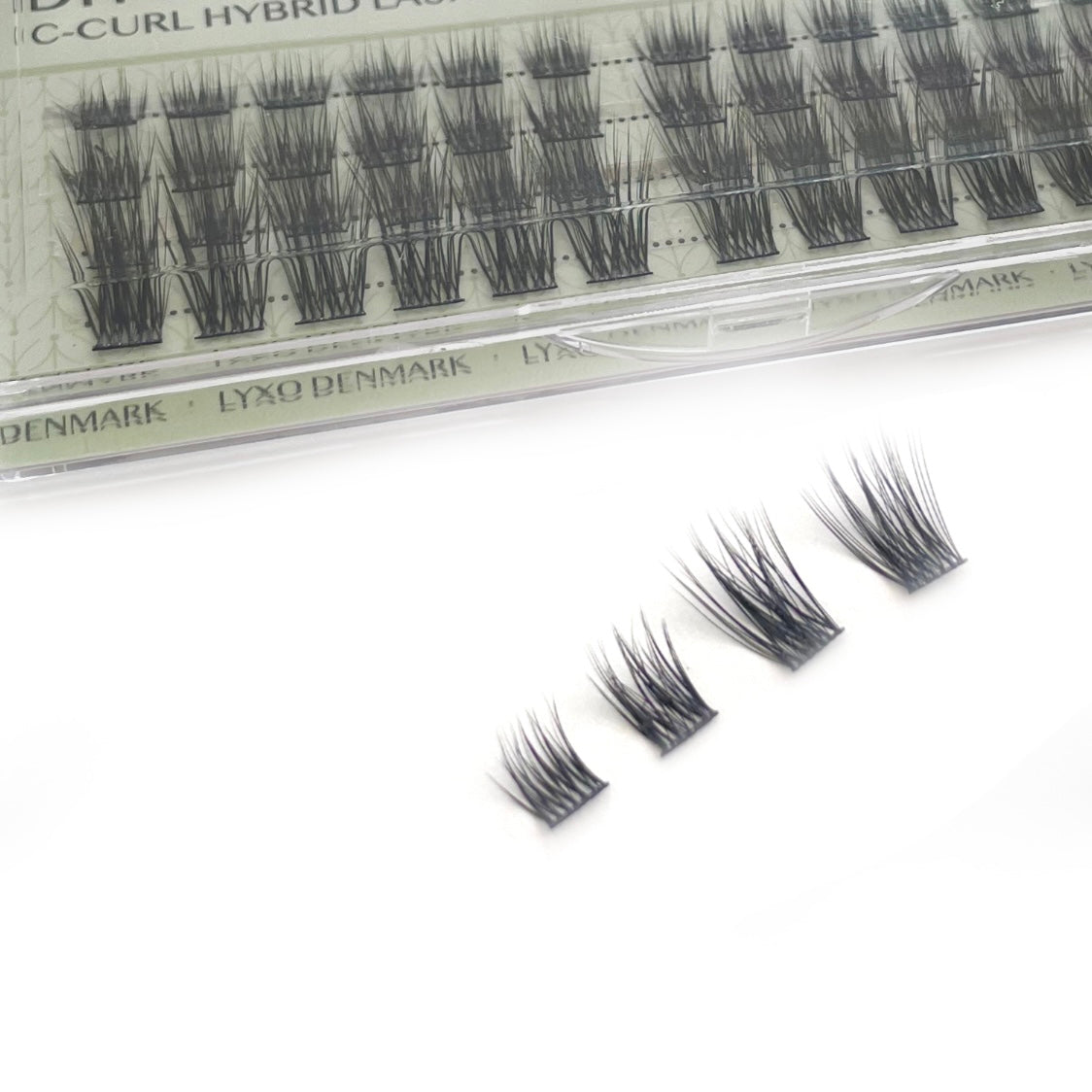 Hybrid C-curl Clusters/Lashes