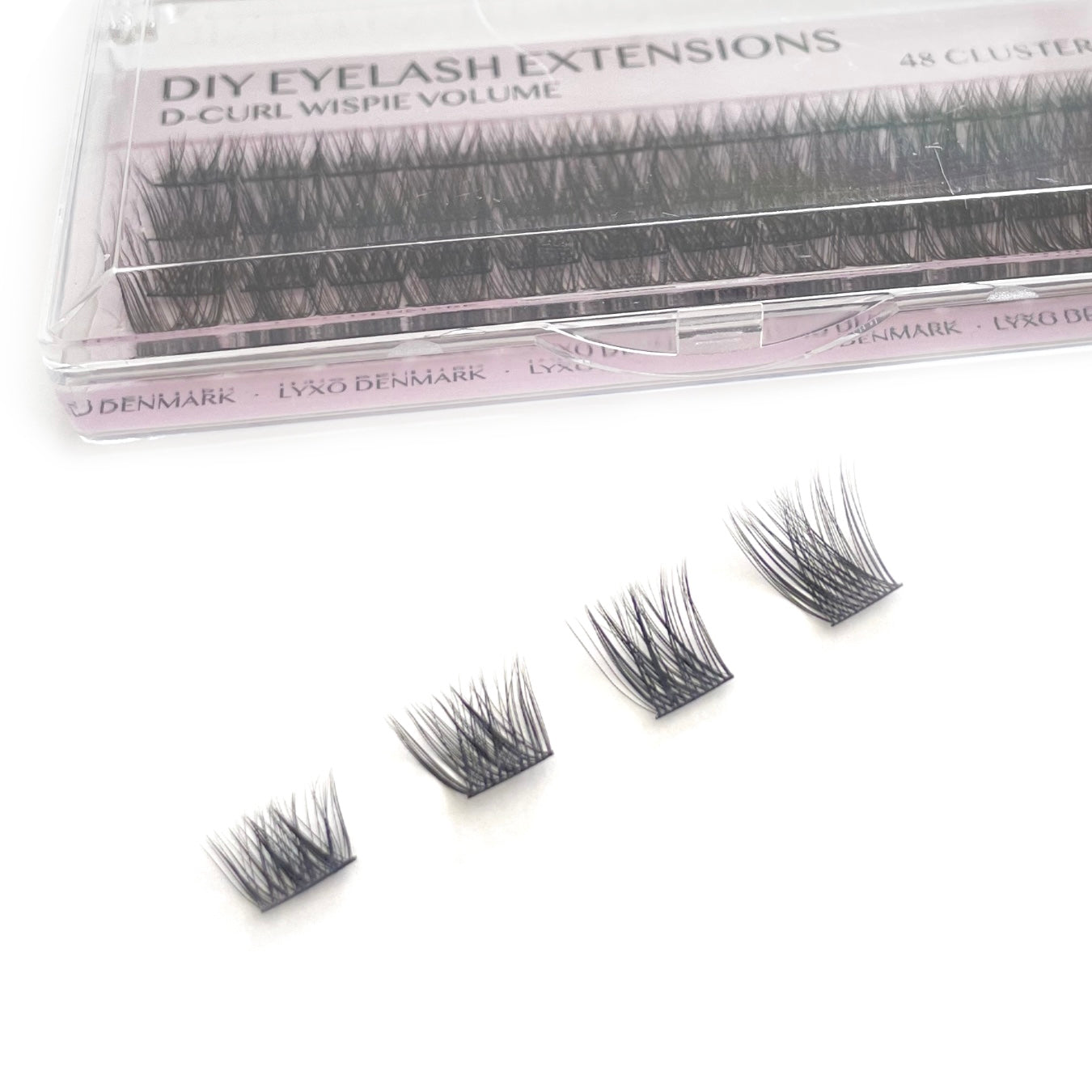 Wispie Volume D-curl Clusters/Lashes