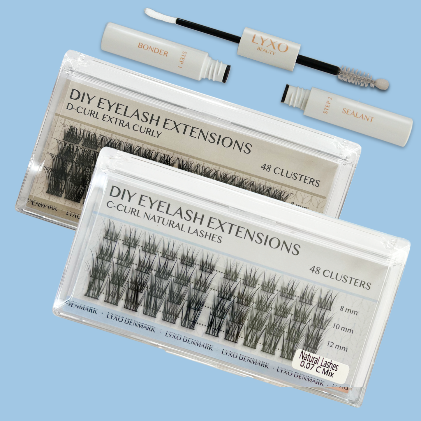 DIY Eyelash Extensions VALUE PACK (clear glue)