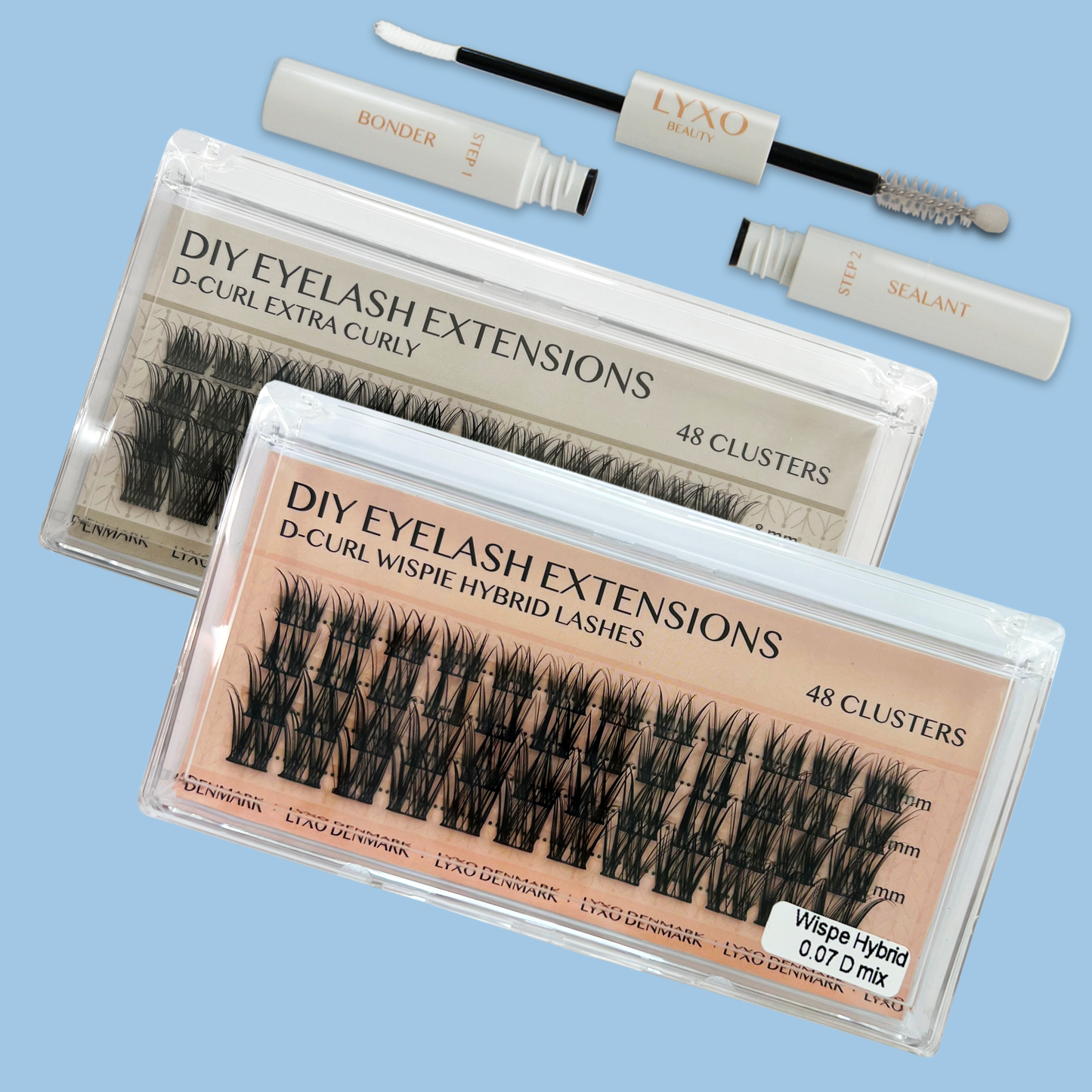 DIY Eyelash Extensions VALUE PACK (clear glue)