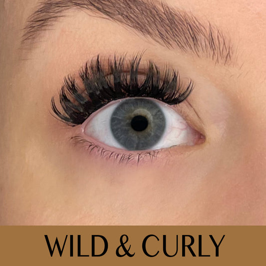 Wild & Curly D-curl Clusters/Lashes UDGÅR