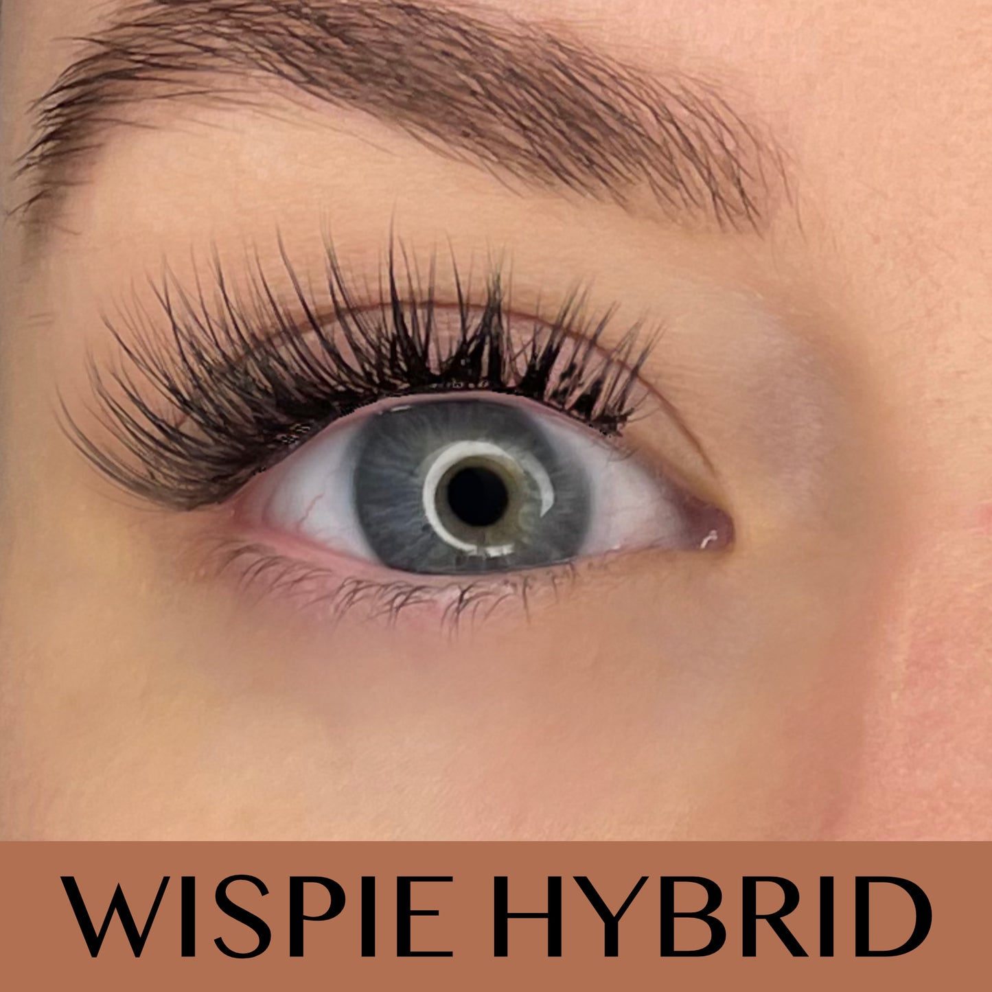 Wispie Hybrid D-curl Clusters/Lashes