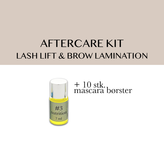 AFTERCARE FOR LASH LIFT &amp; BROW LAMINATION