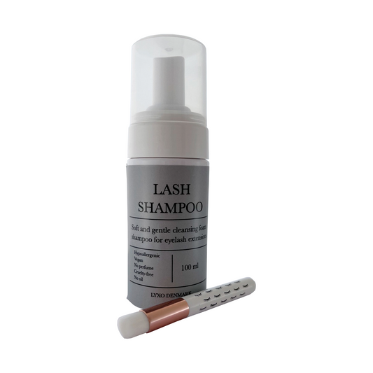 Lash Shampoo (60 ml & 100 ml) & Lash Brush